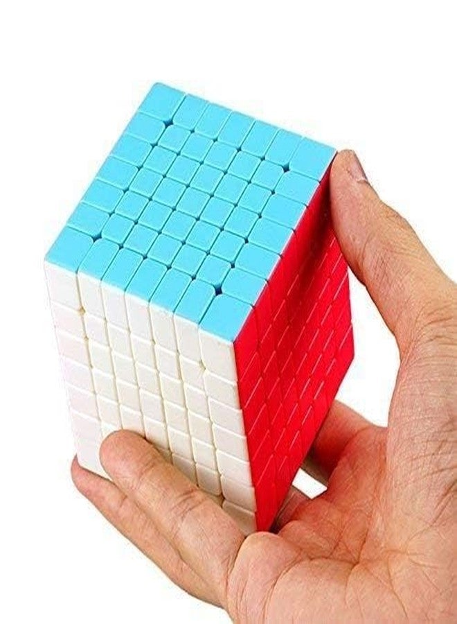 Qwick Click Bright & Colorful 7X7X7 High Speed Stickerless Puzzle Cube-3 Years And Up For Kids - Image 5